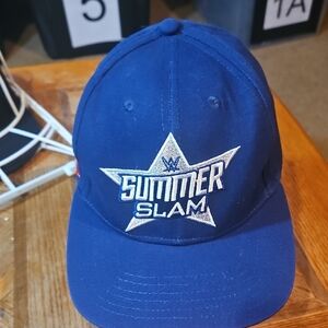 WWF WWE Summer Slam Toronto Canada Flag 2019‎ Snapback Hat Cap Rare